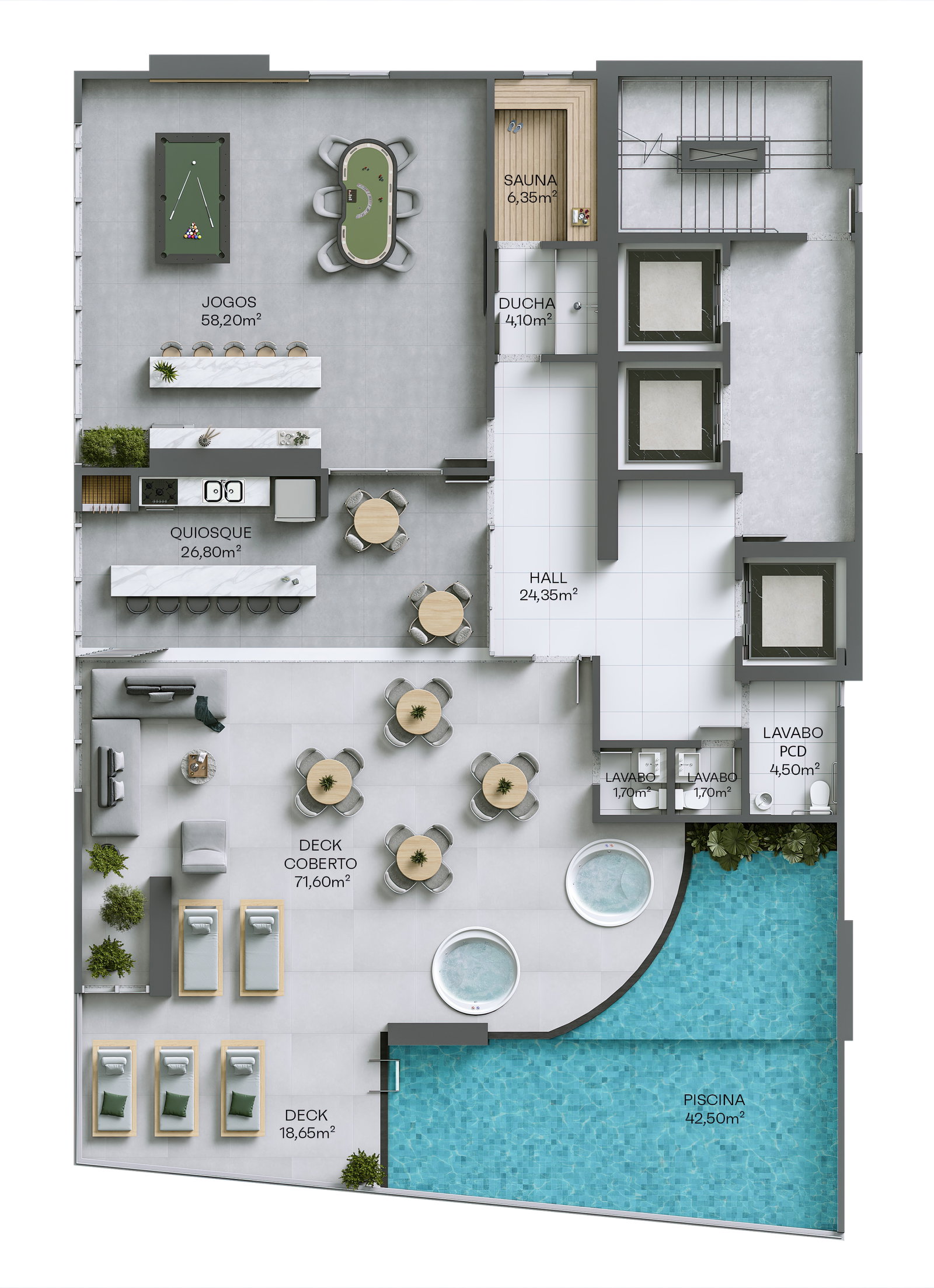 Planta 2 de Villa de Capri