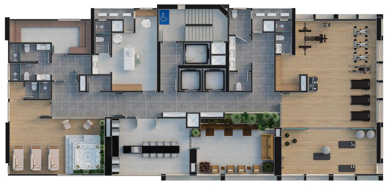 Planta 2 de 135 Jardins