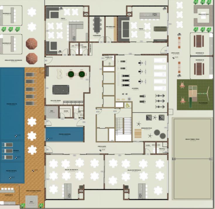 Planta 11 de 14 Bis Home Club