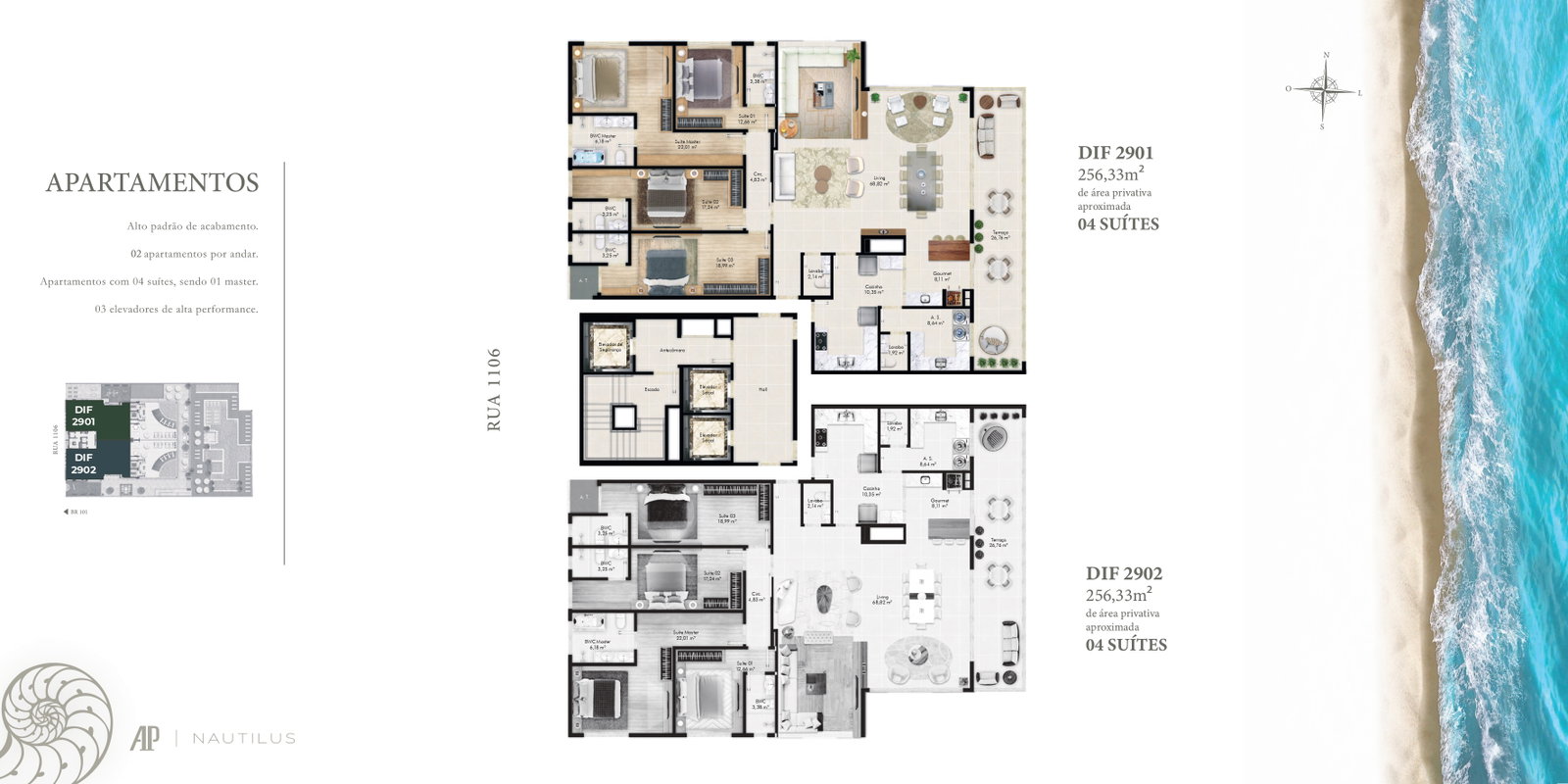 Planta 10 de Nautilus Beach Home