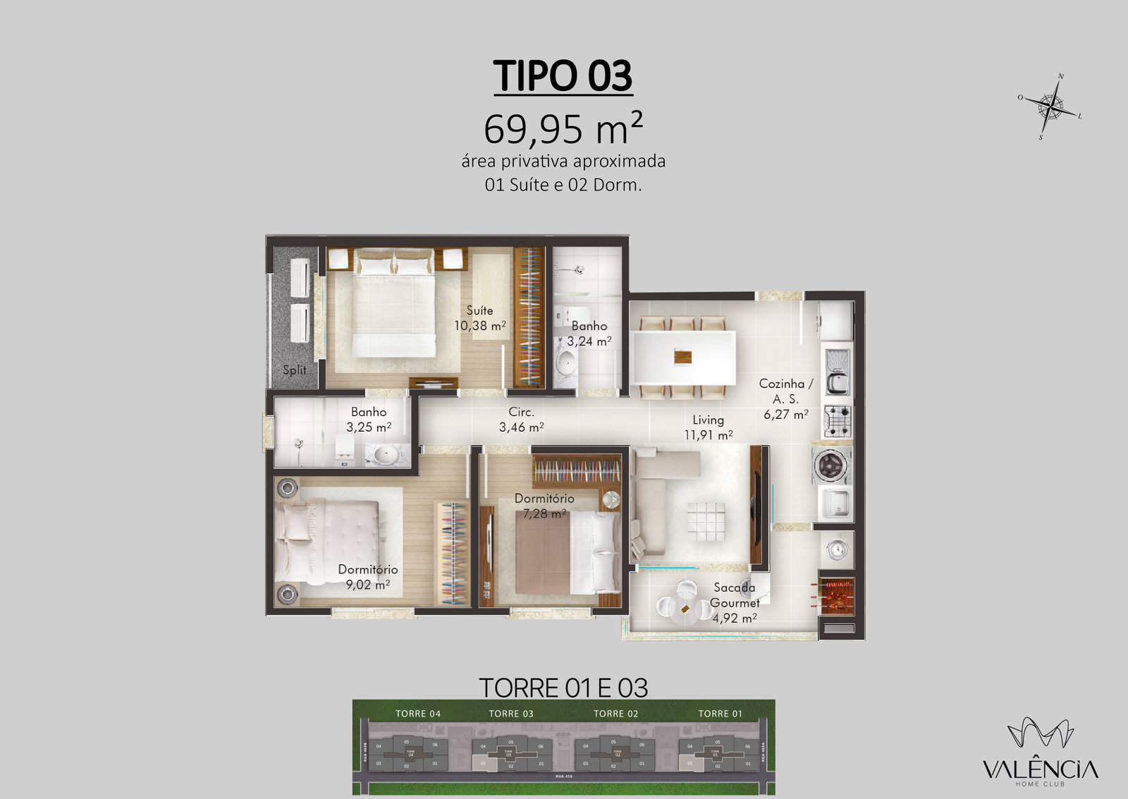 Planta 8 de Valência Home Club