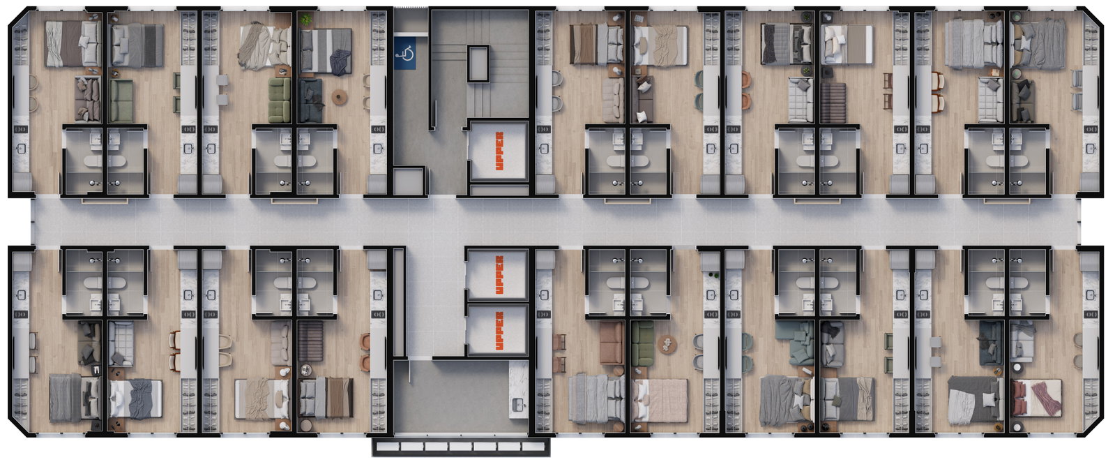 Planta 3 de Upper