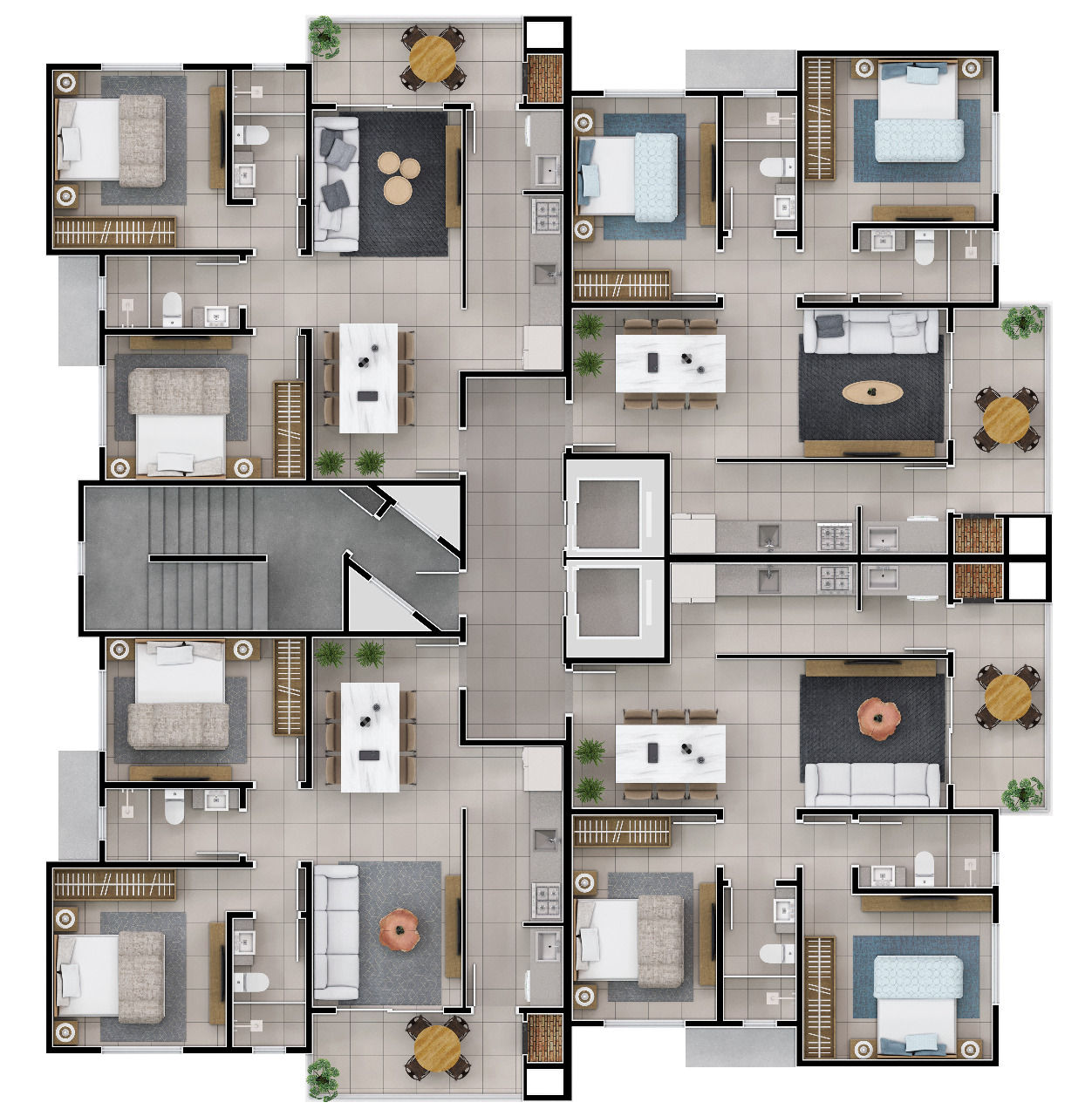 Planta 2 de Residencial Neoville