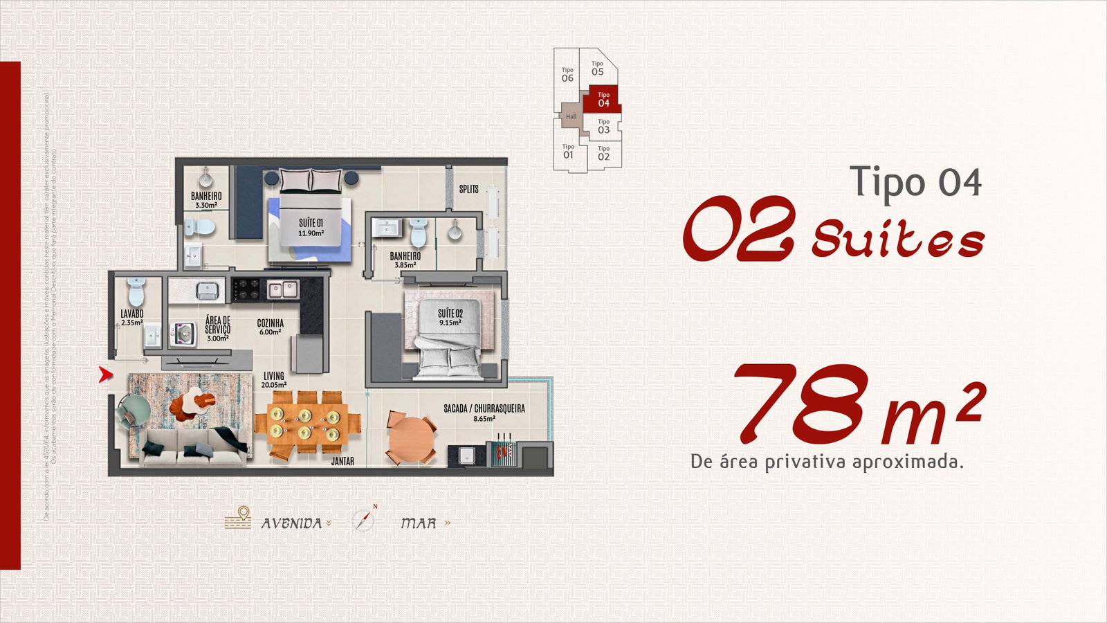 Planta 5 de Adonai Residence