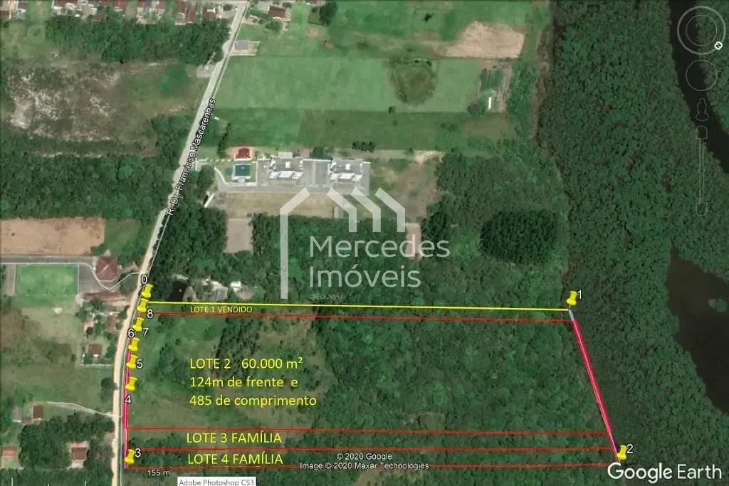 Foto 9 de Terreno à venda, 5330 m² - Iperoba - São Francisco do Sul/SC