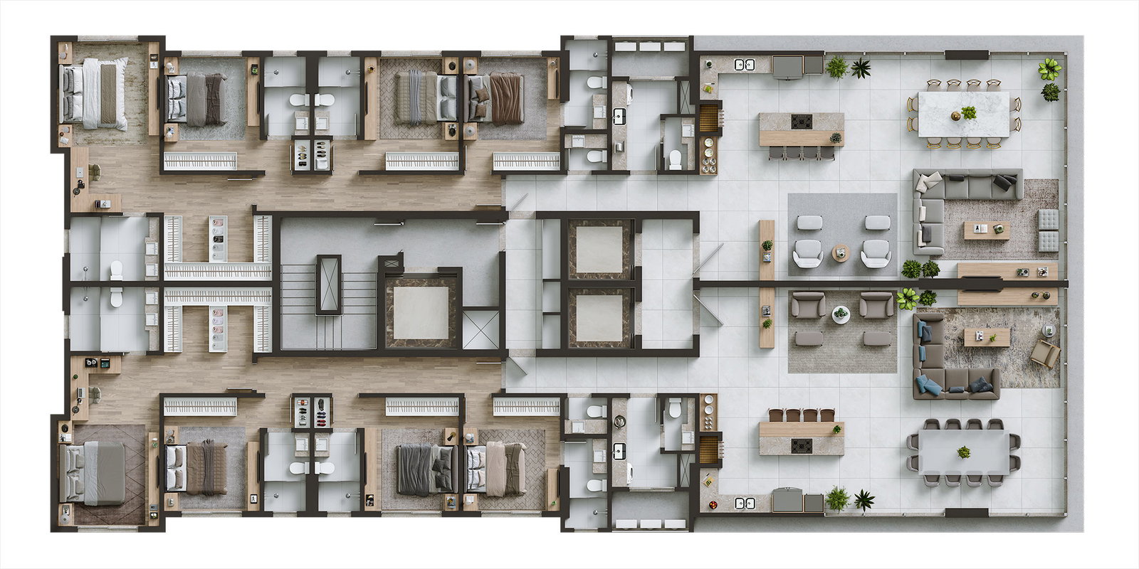 Planta 6 de Sunny Coast