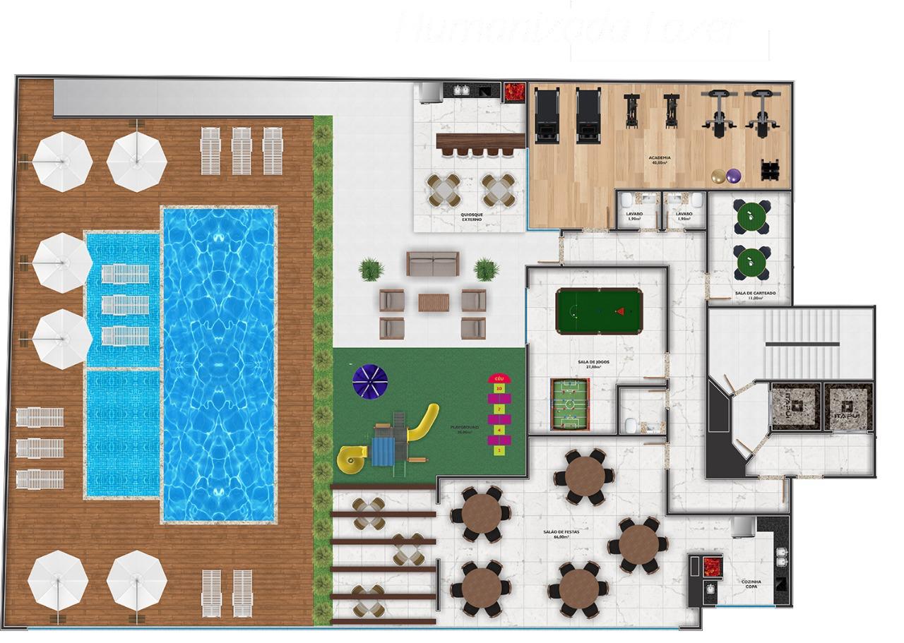 Planta 2 de Residencial Ilha do Mel
