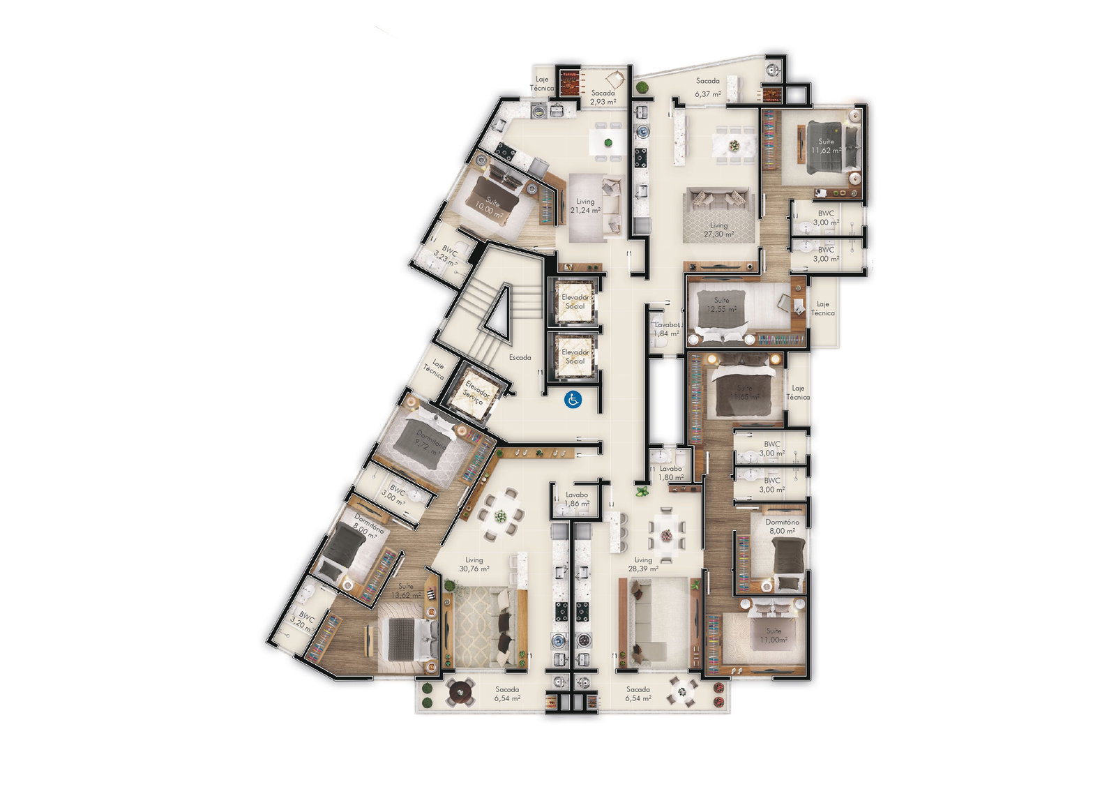 Planta 1 de One Palace