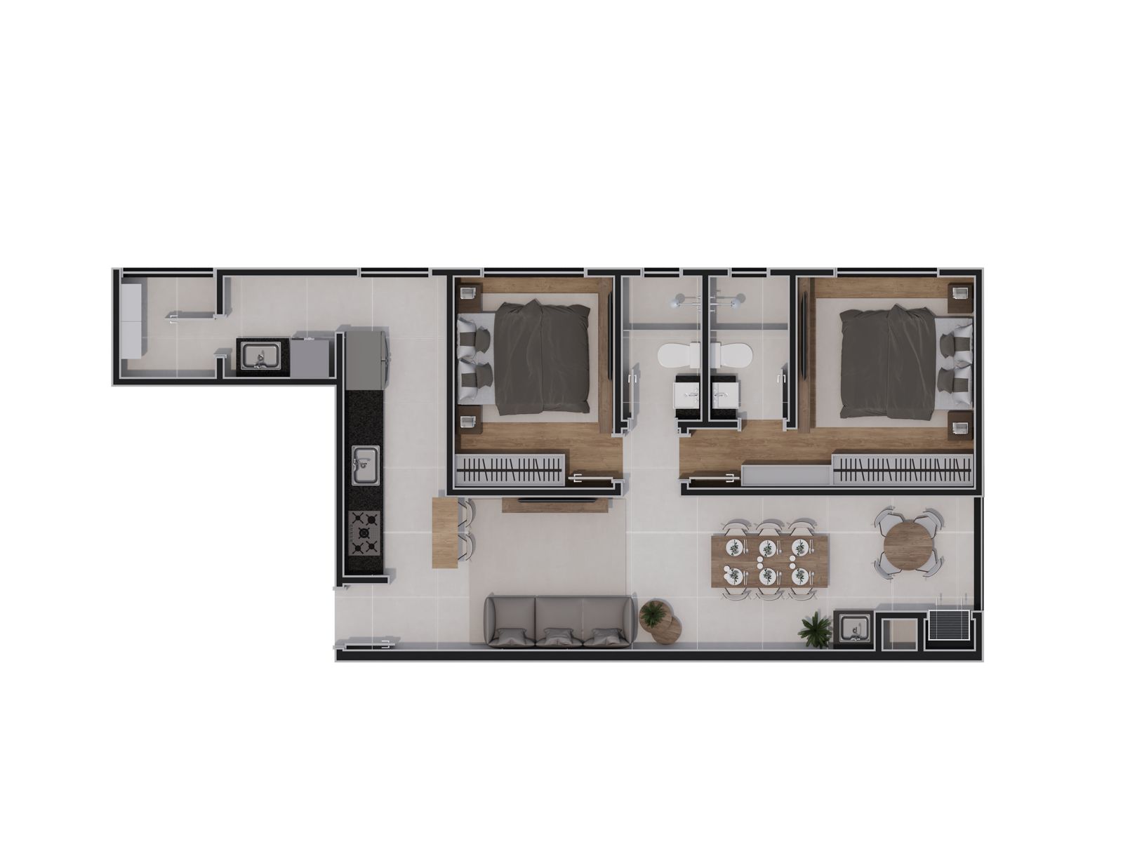 Planta 3 de Saint Malo Residencial