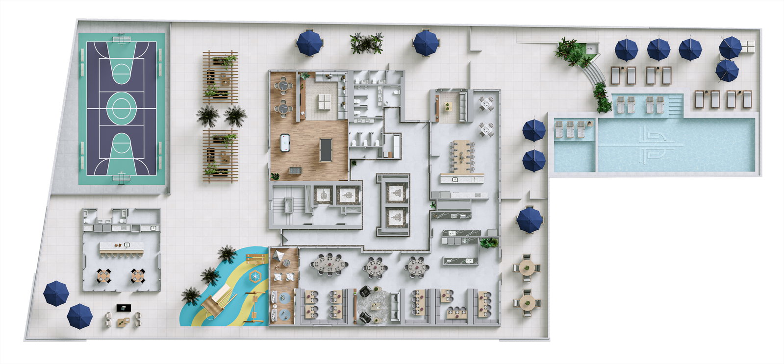 Planta 3 de Boreal Tower