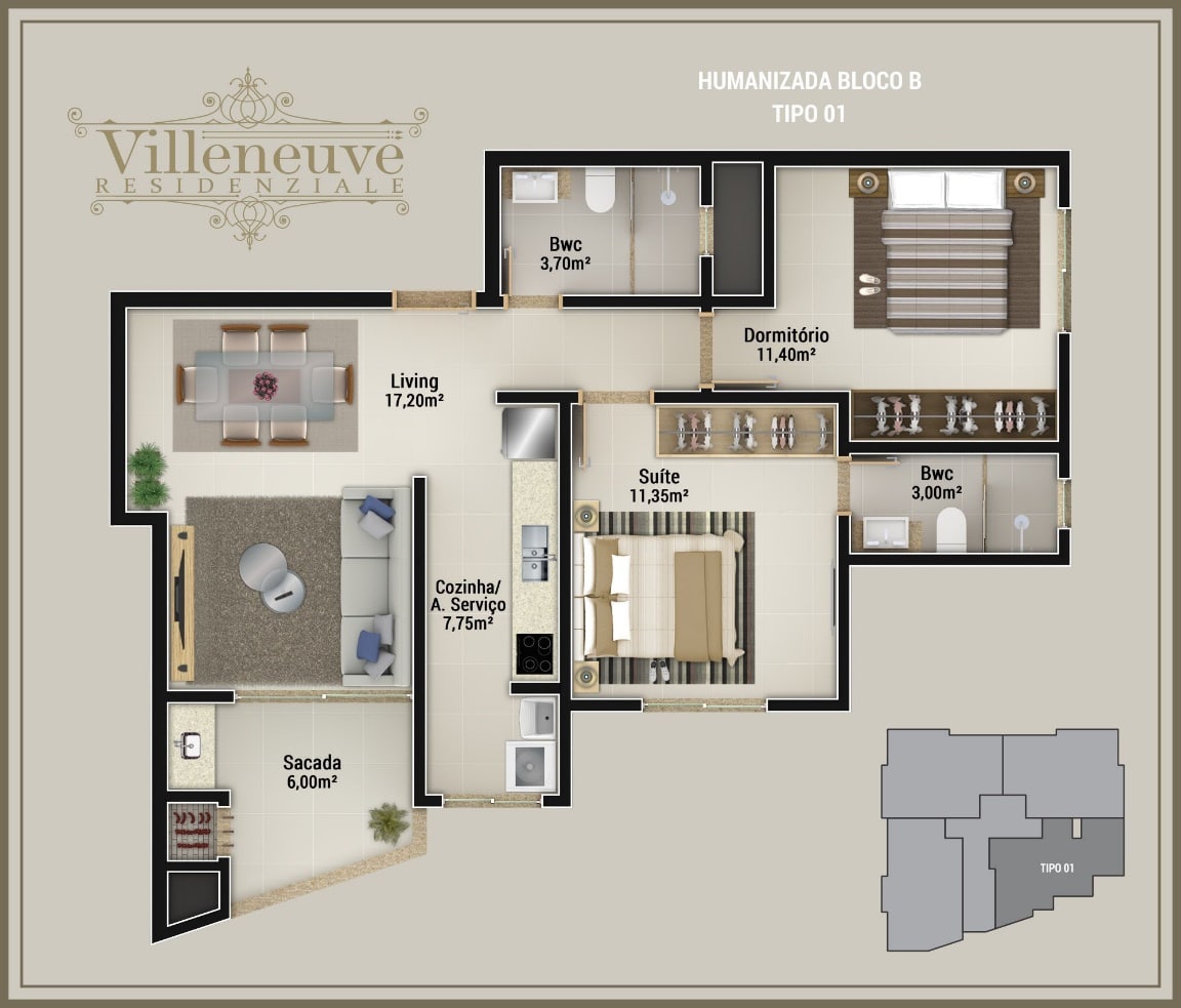 Planta 6 de Villeneuve