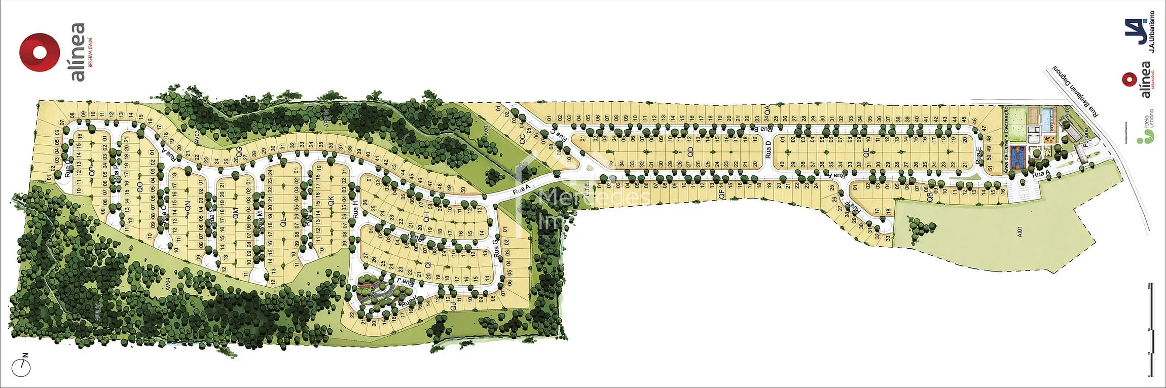 Foto 20 de Terreno em condominio fechado, 200m² à venda, Rio do Meio, Itajaí, SC