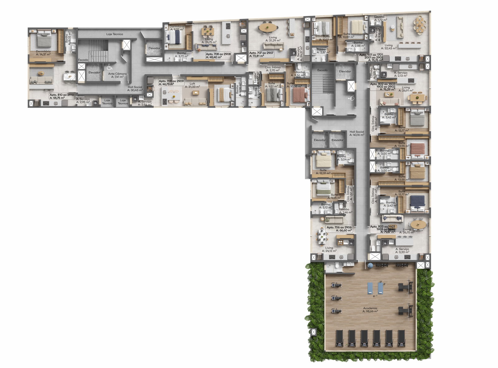 Planta 6 de Sea Home Design