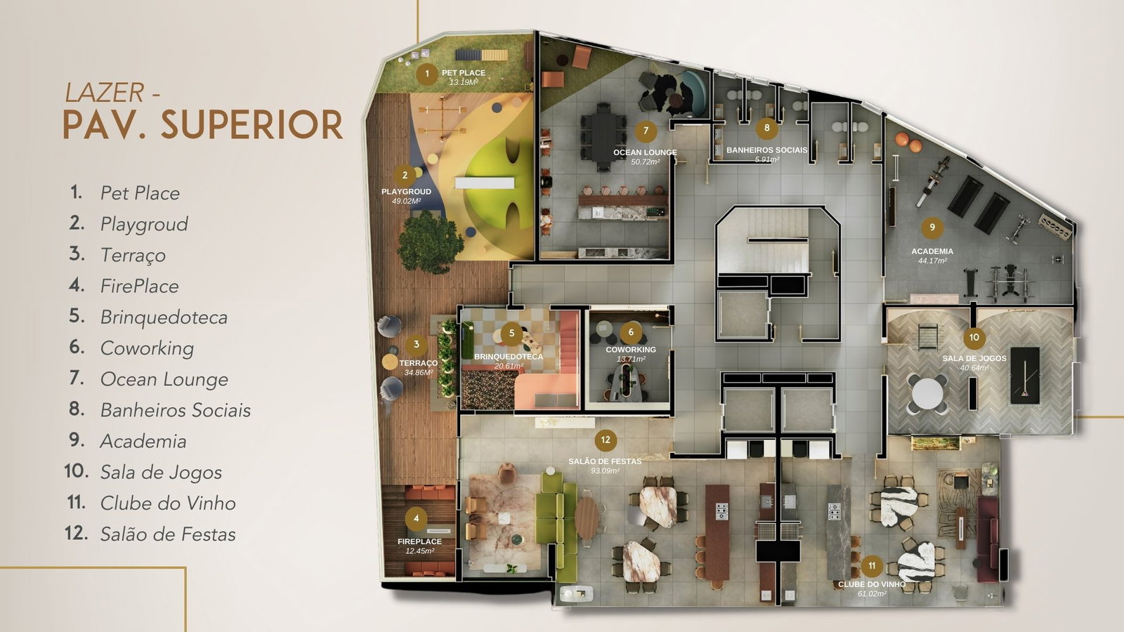 Planta 2 de D6 Ocean View