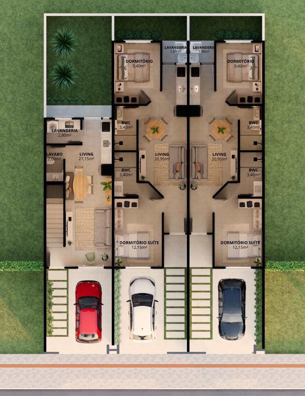 Planta 1 de Residencial Mavie