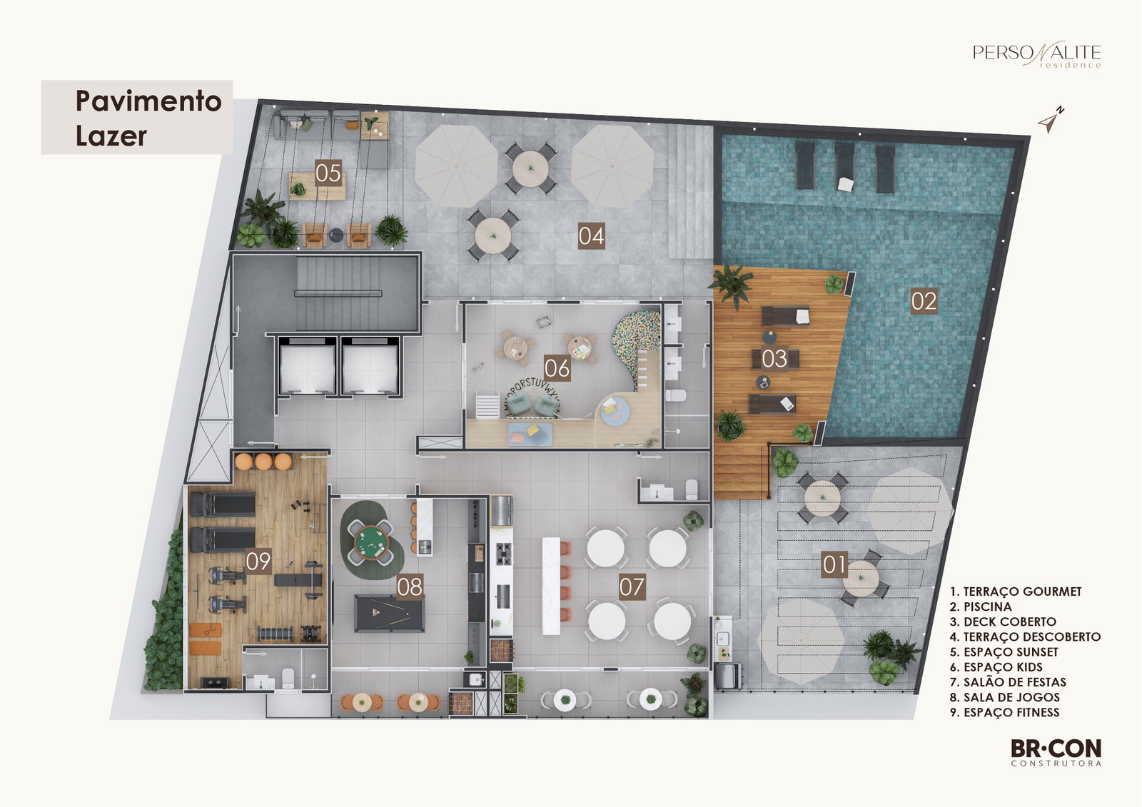 Planta 4 de Personalite Residence