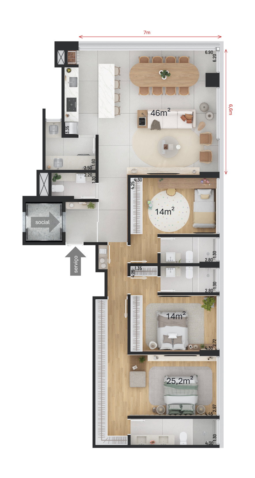 Planta 10 de Neos