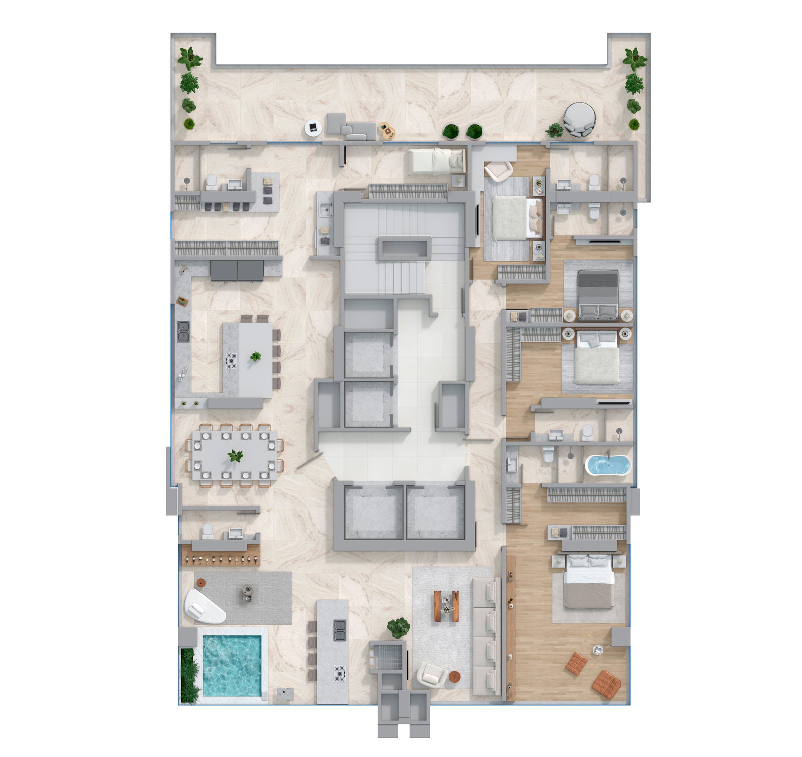 Planta 9 de Legacy Vertical Home
