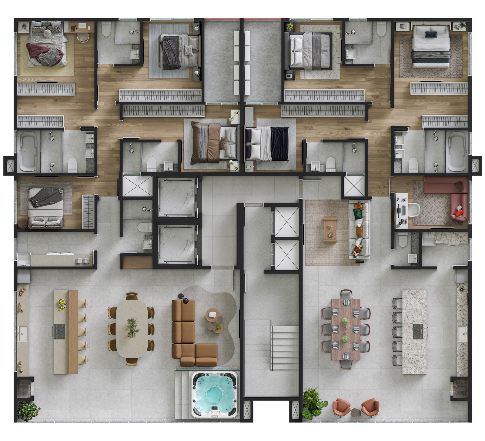Planta 8 de Orla 55