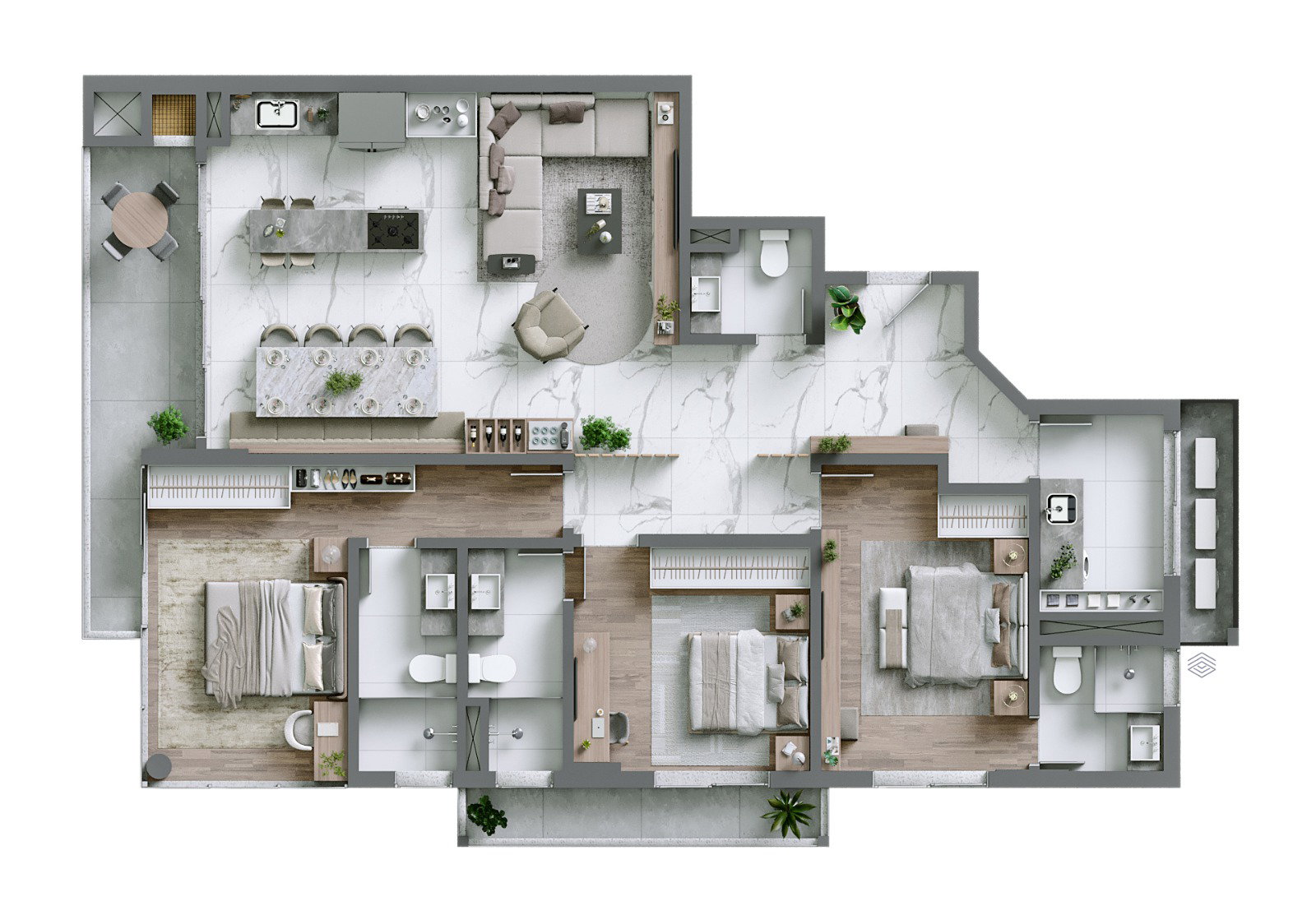 Planta 7 de Serena