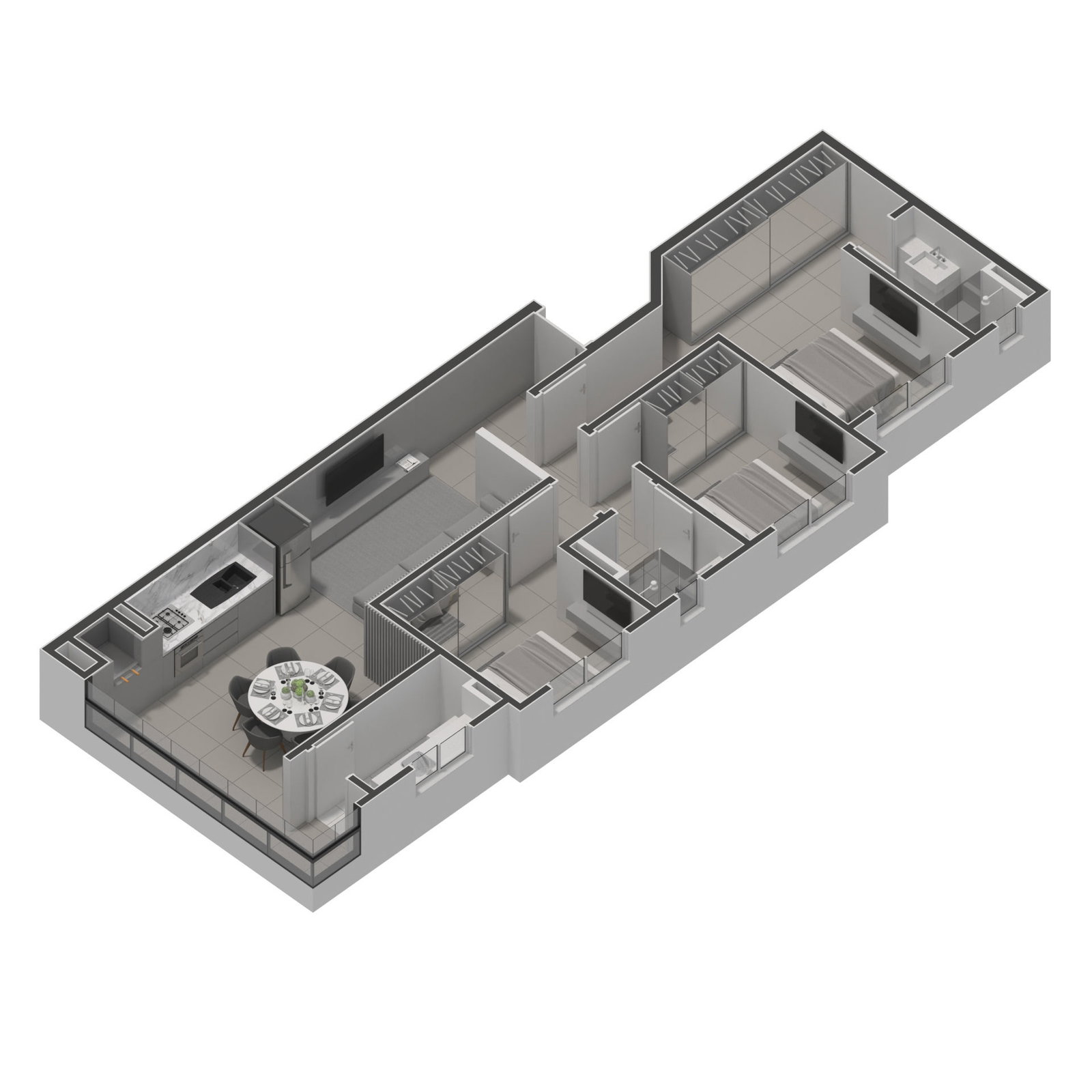 Planta 6 de Residencial Villa Di Napoli