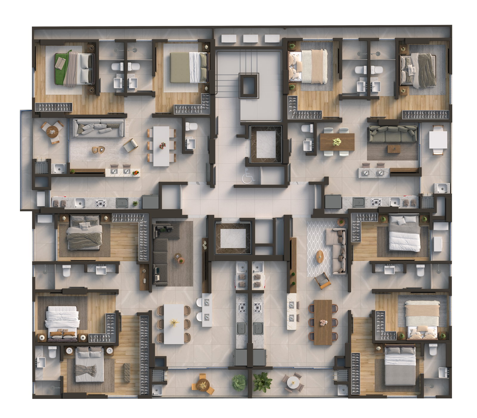 Planta 2 de Square