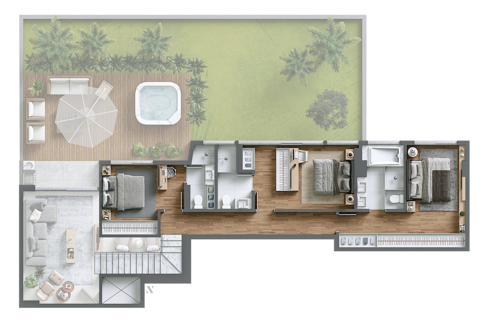 Planta 5 de Le Blanc