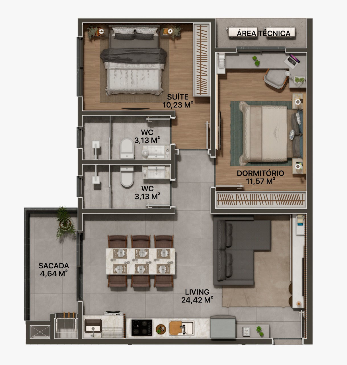 Planta 4 de Cross Residence