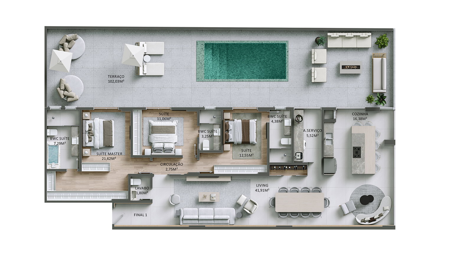 Planta 12 de Brava Fascine