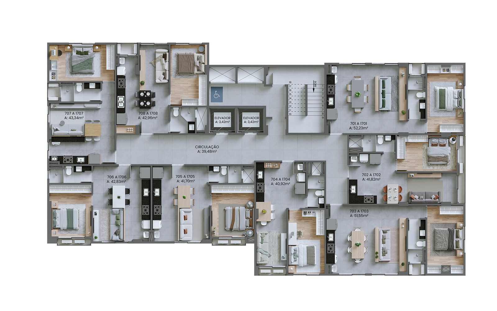 Planta 2 de Villa Bella Cyntra Residence