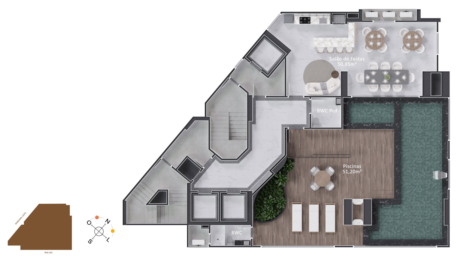 Planta 1 de Piatto Residenziale