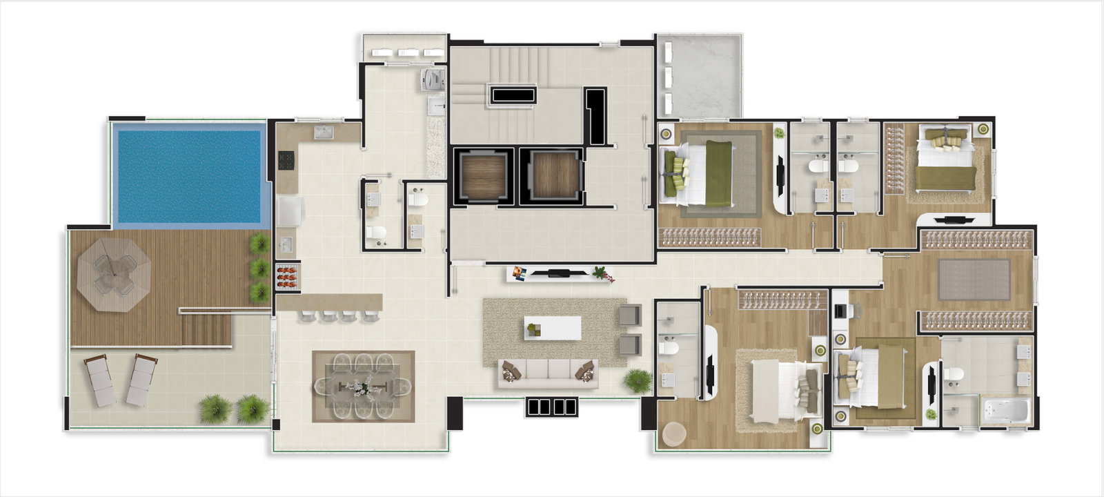 Planta 1 de Puerto Velero