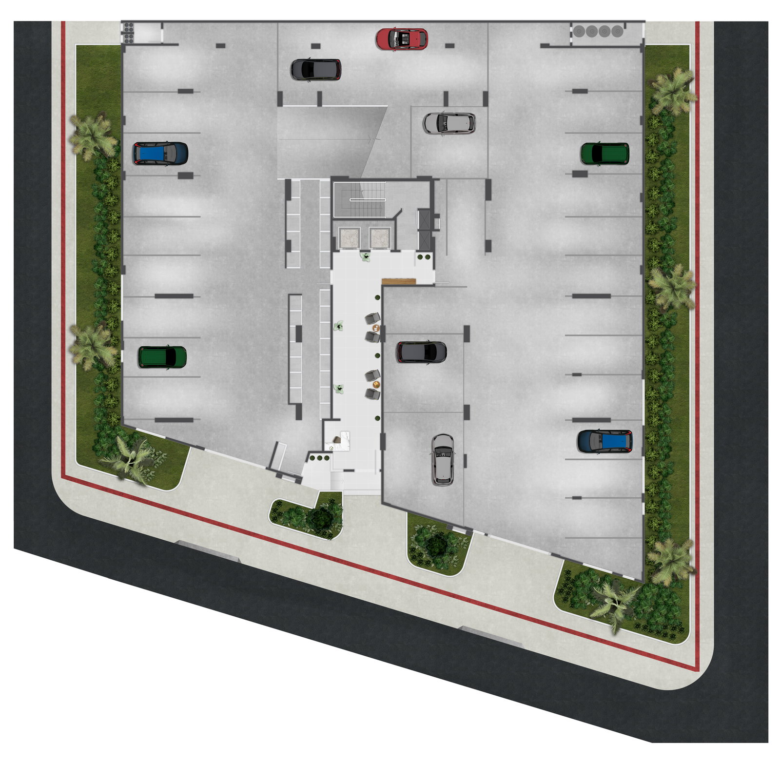 Planta Garagem do Guadalupe III