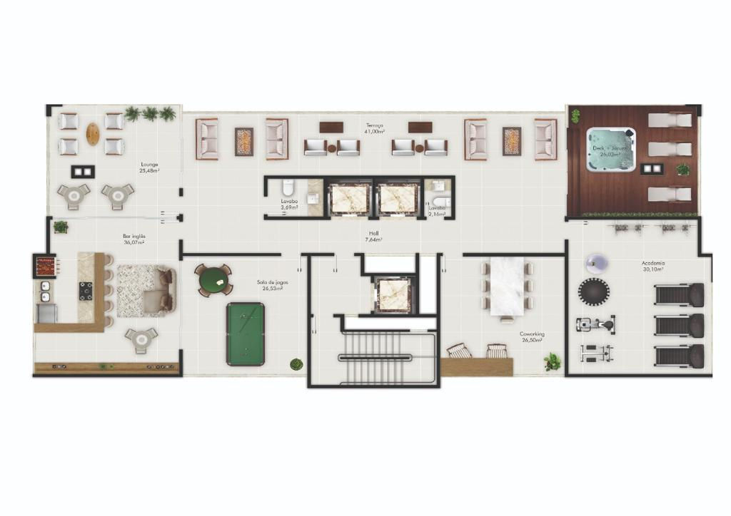 Planta 14 de Villa Itália