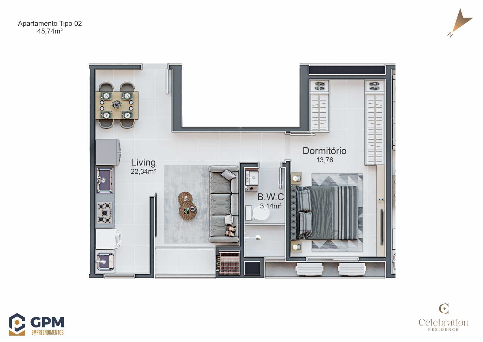 Planta 5 de Celebration Residence