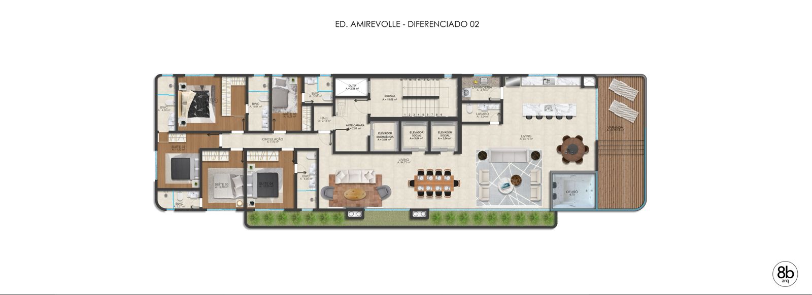Planta 3 de Ammirevole