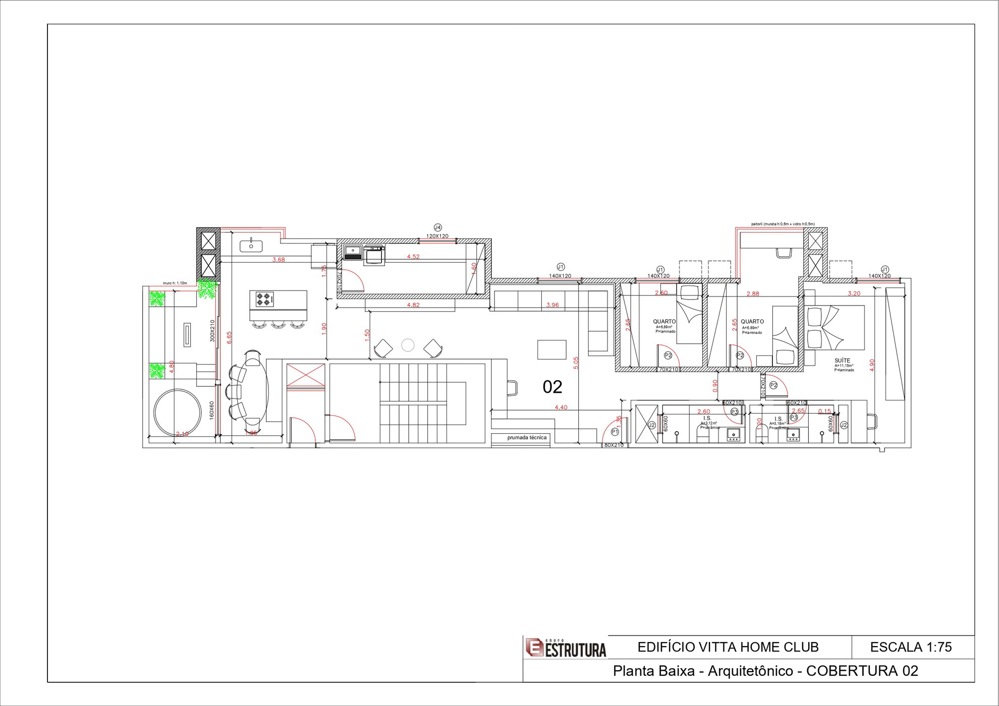 Planta 3 de Vitta Home Club