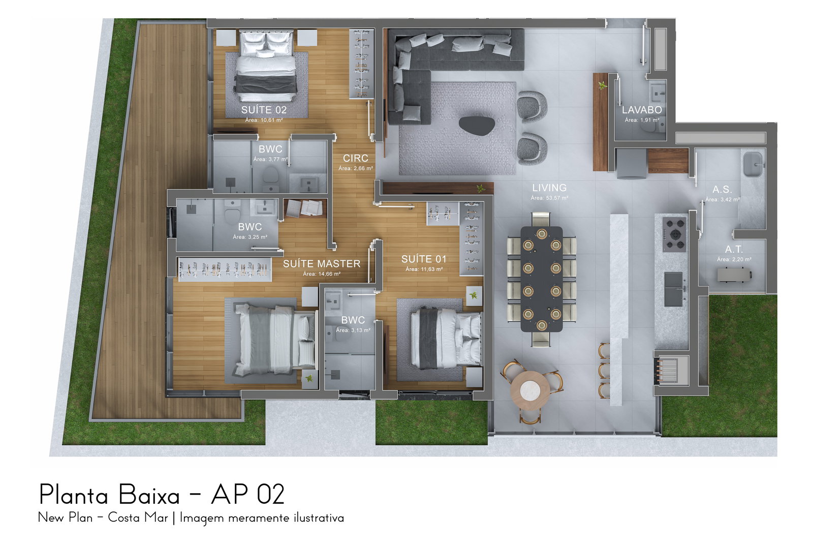 Planta 6 de Costa Mar