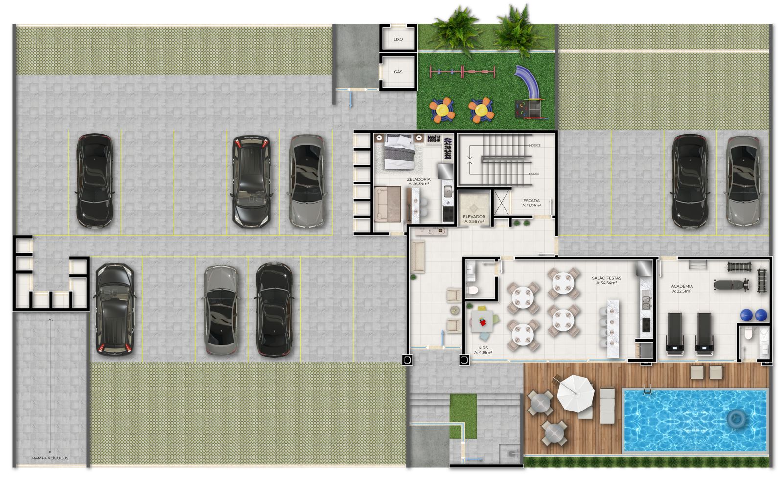 Planta 3 de Vivace Residence