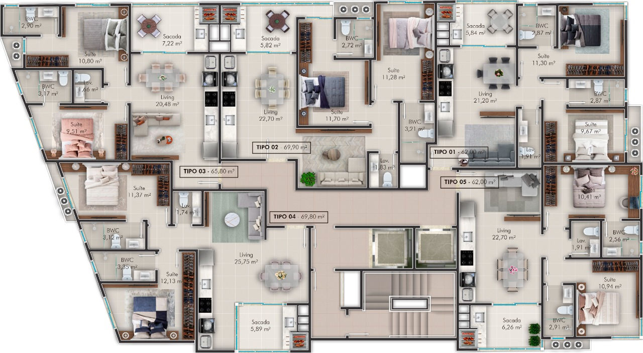 Planta 2 de Villa Orizzon 2