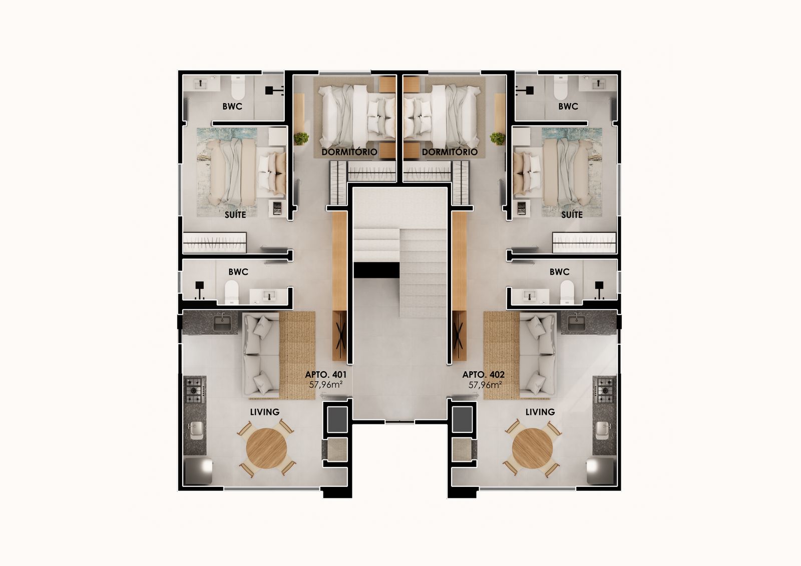 Planta 4 de Residencial Serena