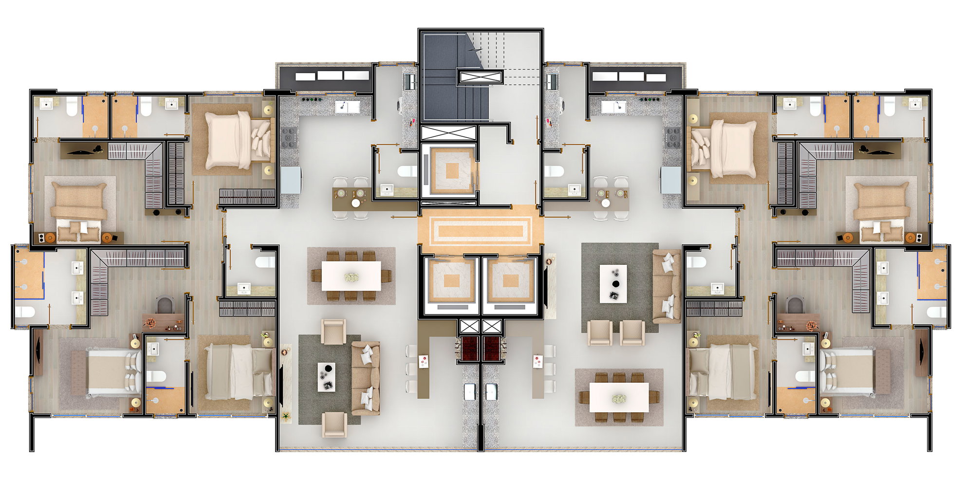 Planta 5 de Collina Di Roma