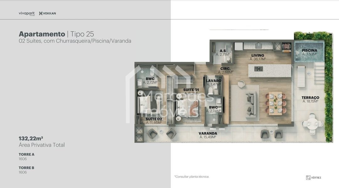 Foto 76 de Sala comercial à venda · Viva Park, Porto Belo