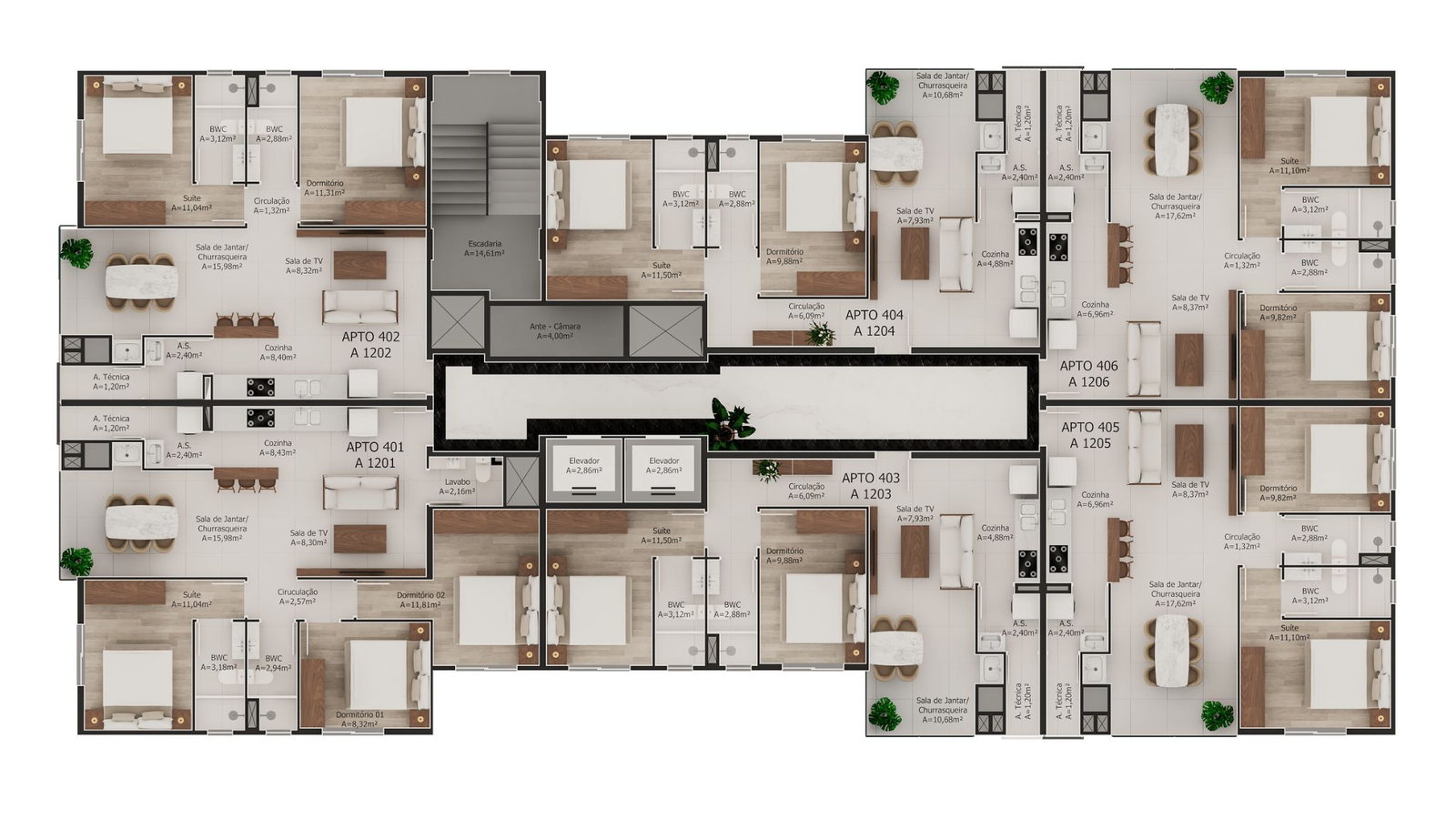 Planta 3 de Valley Home Club