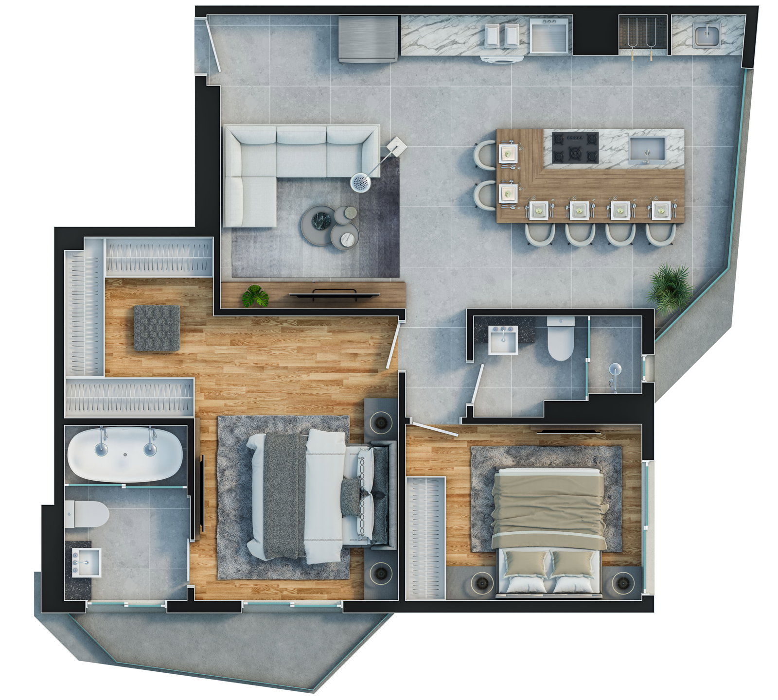 Planta 15 de Atmos Sky