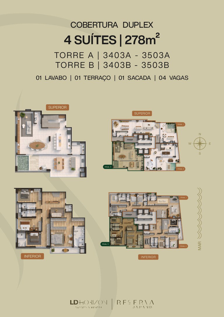 Planta 6 de Reserva Japandi