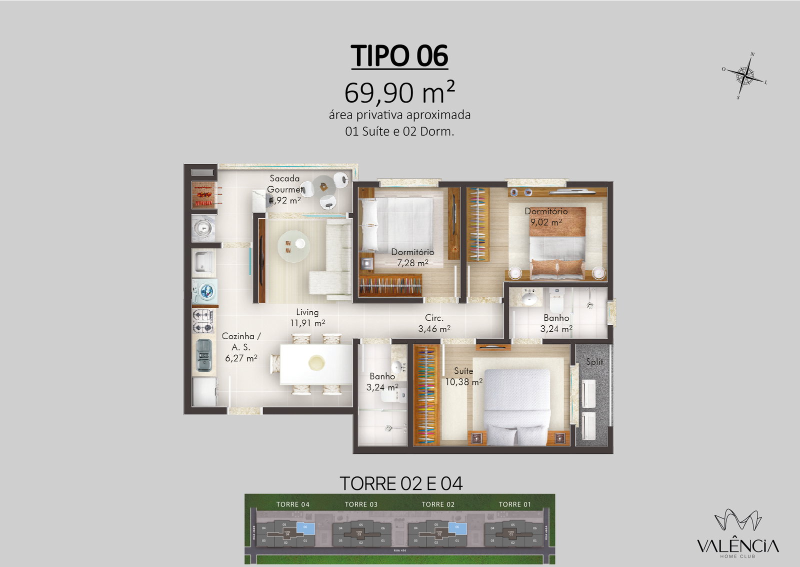 Planta 4 de Valência Home Club