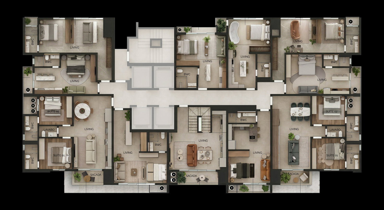 Planta 17 de West Line