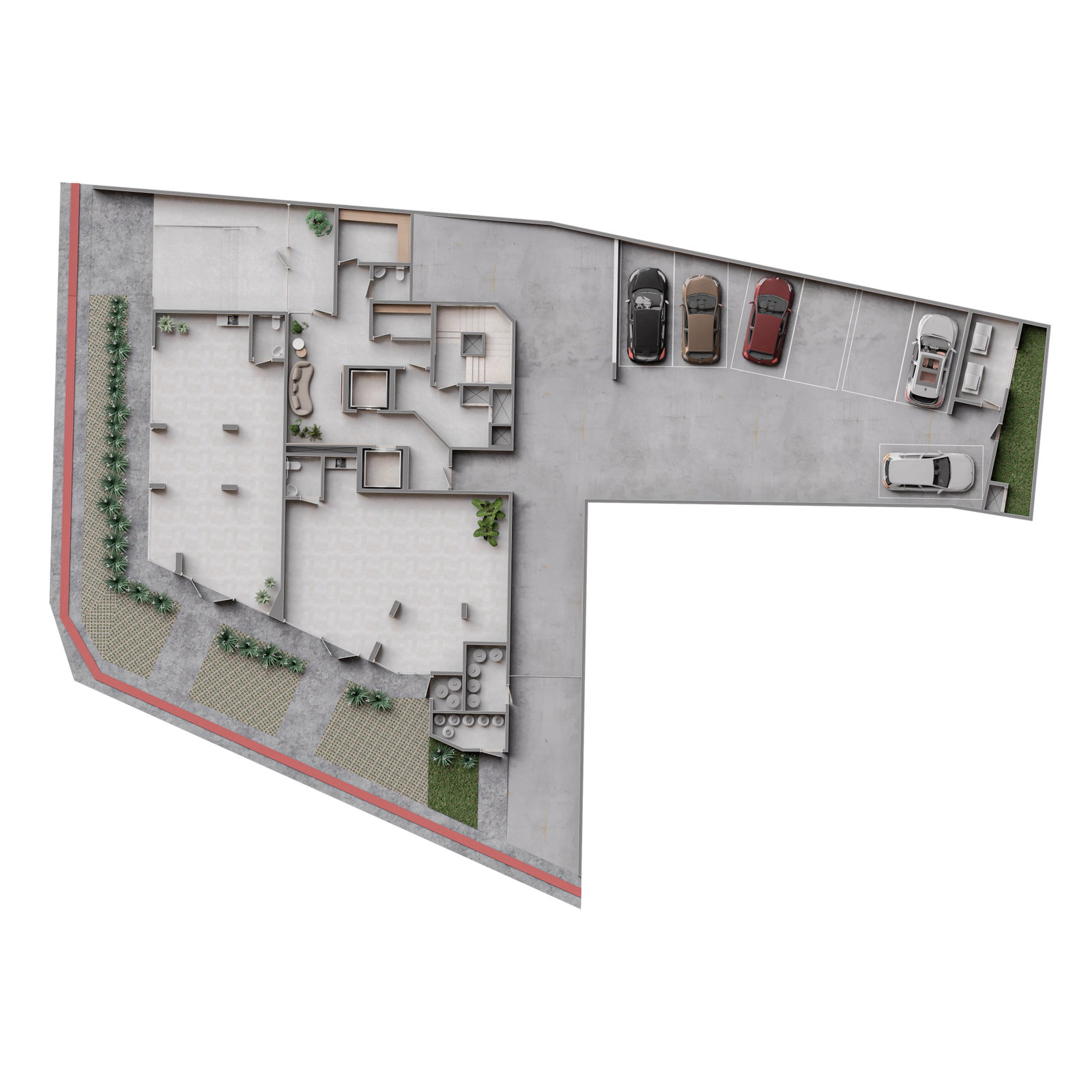 Planta 1 de Atrium Fazenda