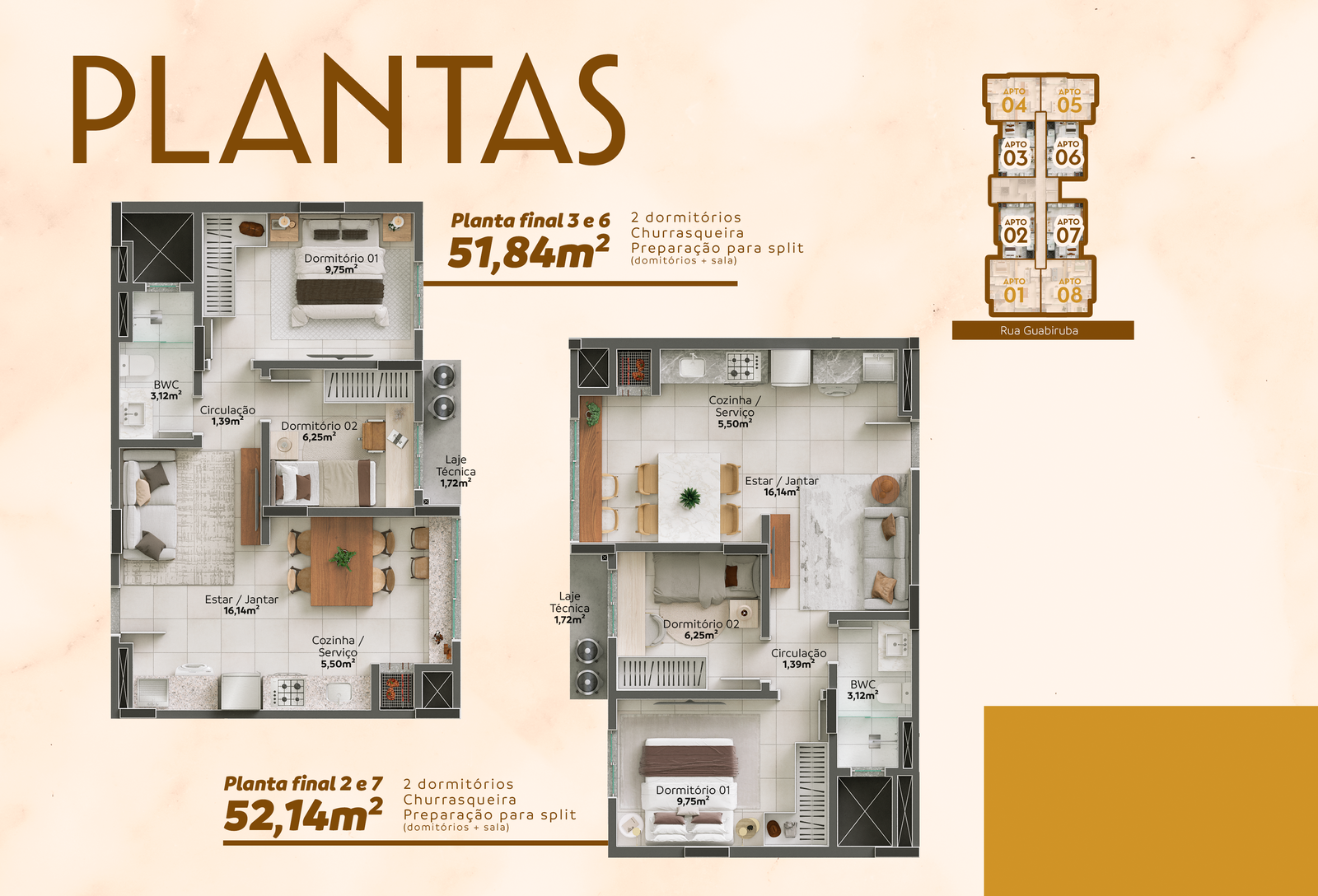 Planta 3 de Residencial Hannover